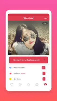 Korean Dating Connect & Chat android App screenshot 0